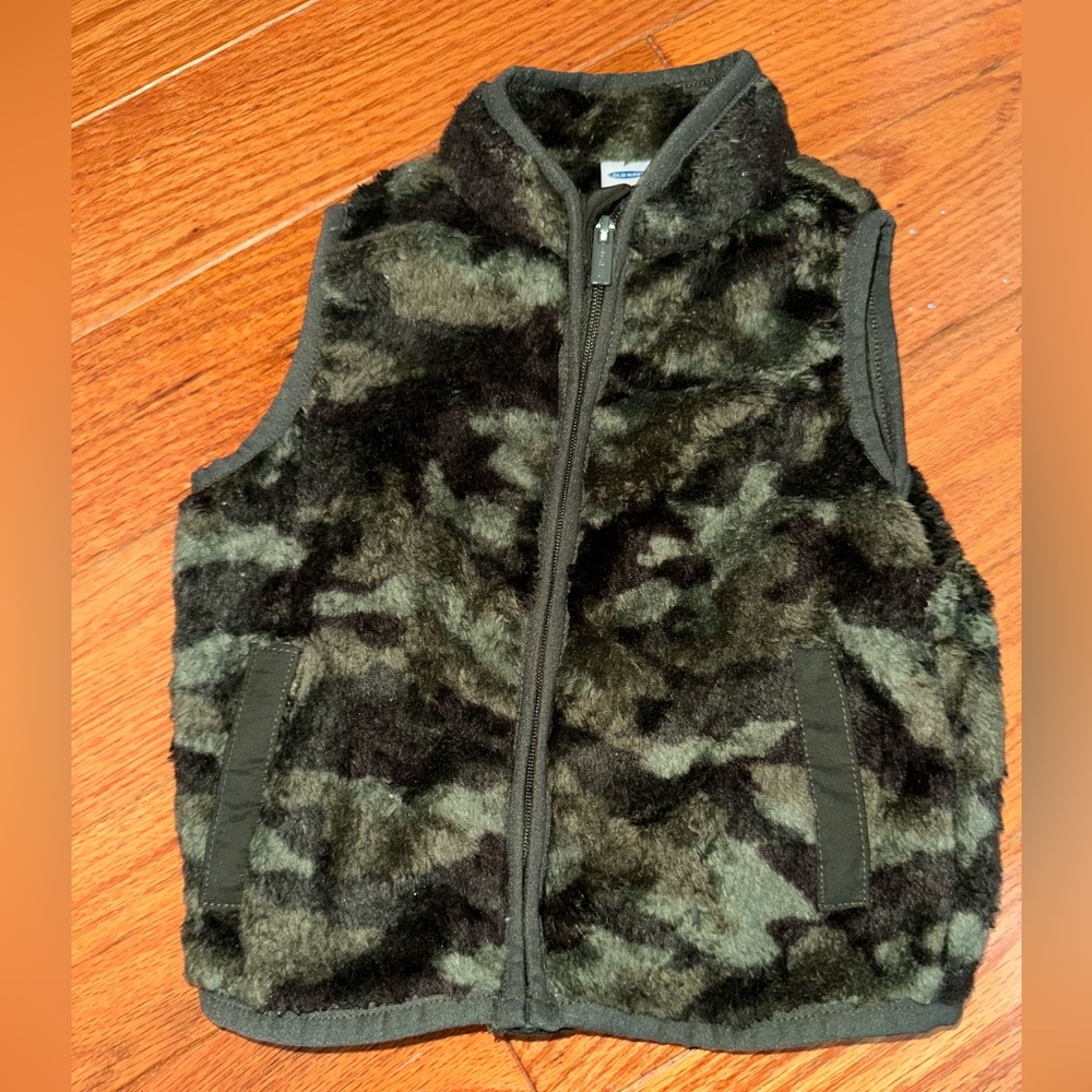 Soft Infant Vest in Camo